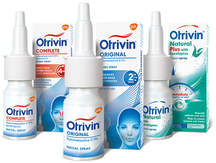 Otrivin Natural With Seawater And Eucalyptus
